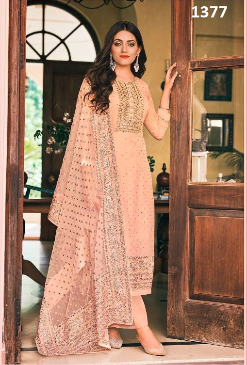 EBA LIFESTYLE NYRA 1377 VOL 4 SALWAR KAMEEZ WHOLESALER