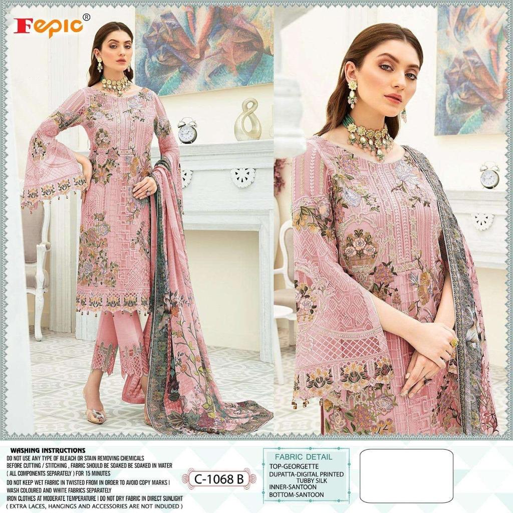 FEPIC 1068 B PAKISTANI SALWAR KAMEEZ WHOLESALER