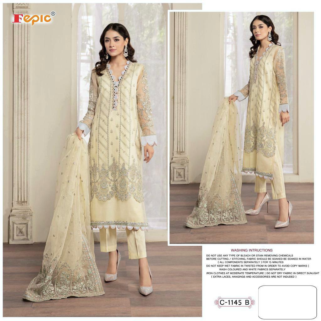 FEPIC 1145 B PAKISTANI SALWAR KAMEEZ WHOLESALER