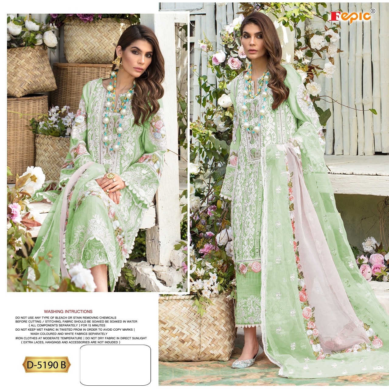 FEPIC 5190 B ROSEMEEN SALWAR KAMEEZ WHOLESALER