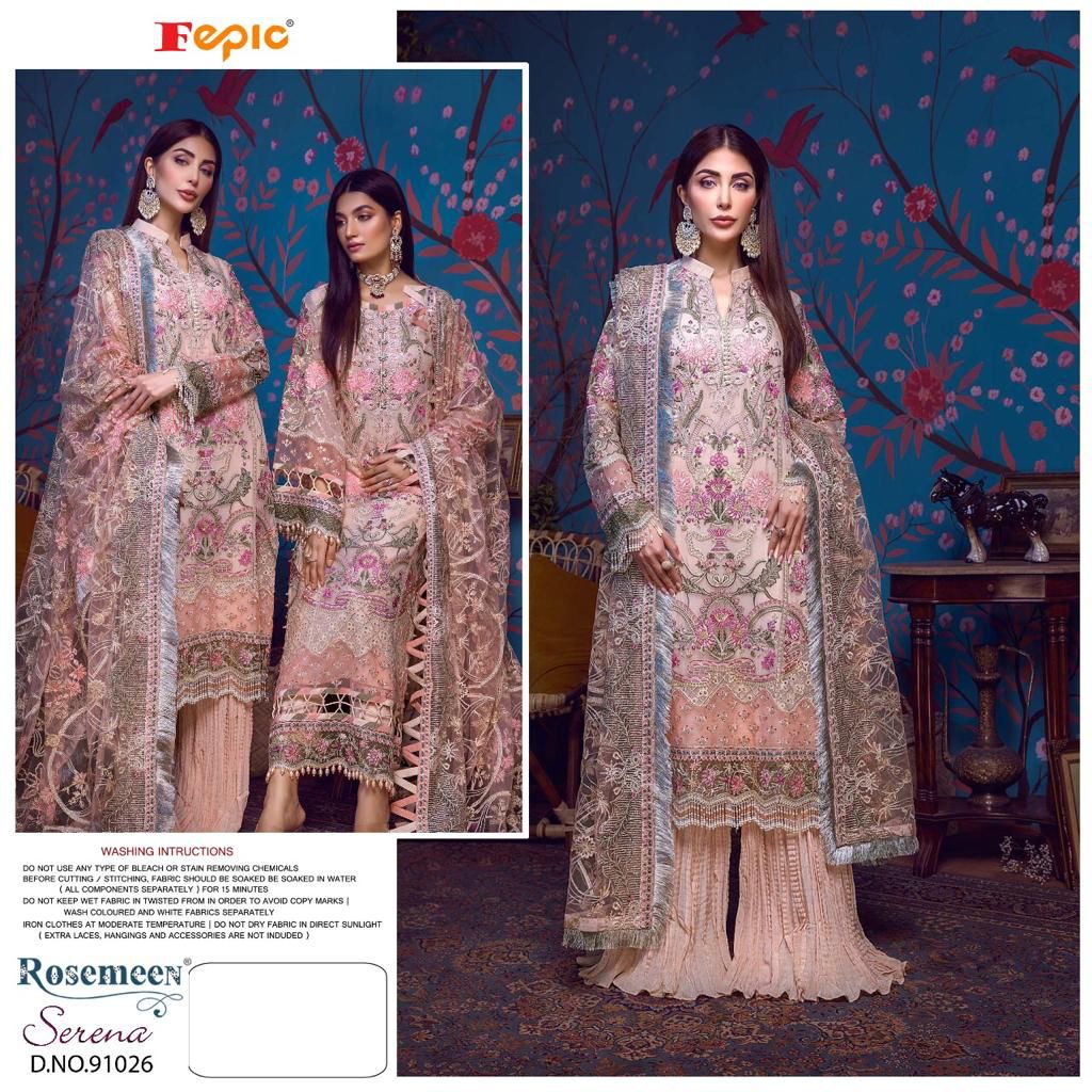 FEPIC 91026 ROSEMEEN SALWAR KAMEEZ WHOLESALRER