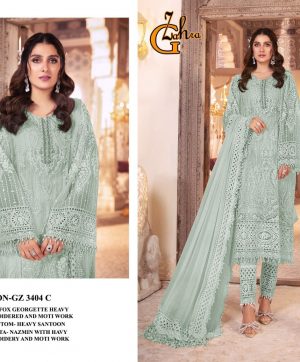 G ZAHRA GZ 3404 C PAKISTANI SALWAR KAMEEZ WHOLESALER