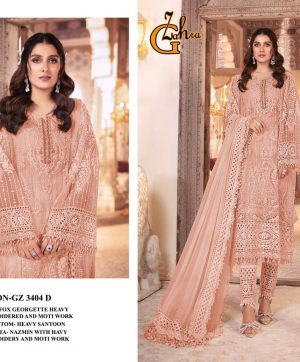 G ZAHRA GZ 3404 D PAKISTANI SALWAR KAMEEZ WHOLESALER