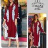 ITTEHAD 1104 PINK READYMADE TUNIC COLLECTION