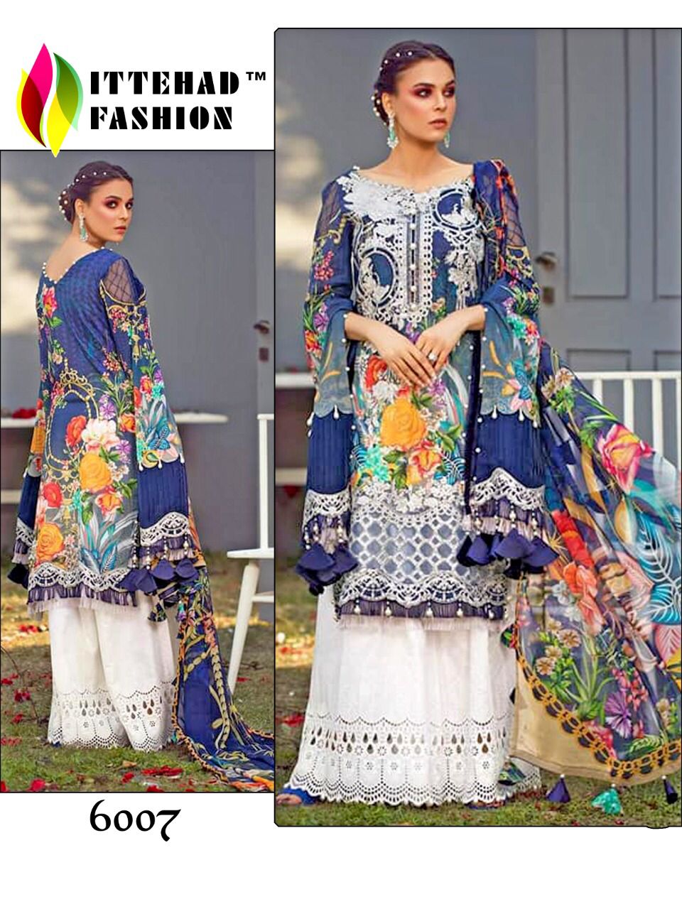 ITTEHAD 6007 PAKISTANI SALWAR KAMEEZ WHOLESALER