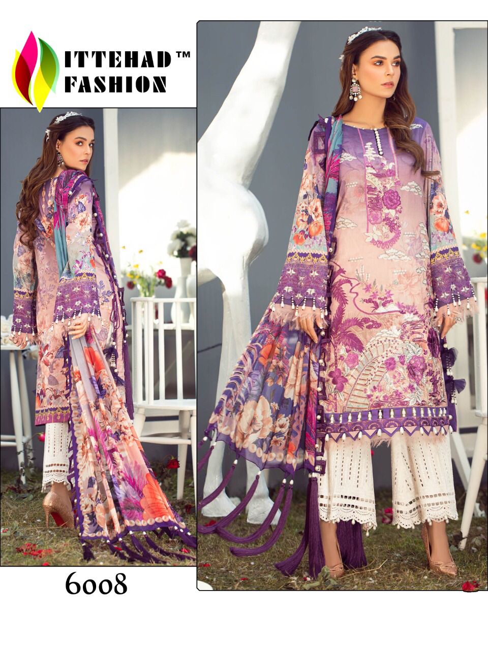 ITTEHAD 6008 PAKISTANI SALWAR KAMEEZ WHOLESALER