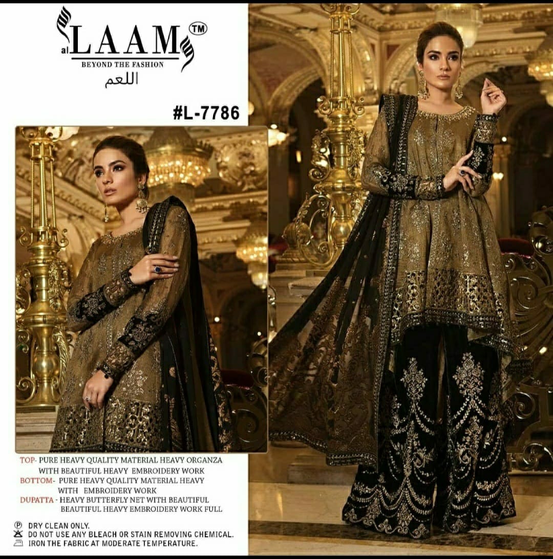 LAAM FASHION L 7786 PAKISTANI SALWAR KAMEEZ WHOLESALER