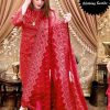 MEHMOOD TEX M 01 RED SALWAR KAMEEZ WHOLESALER