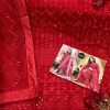 MEHMOOD TEX M 01 RED SALWAR KAMEEZ WHOLESALER