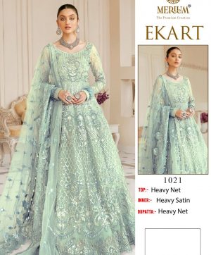 MERIUM EKART 1021 PAKISTANI SALWAR KAMEEZ WHOLESALER