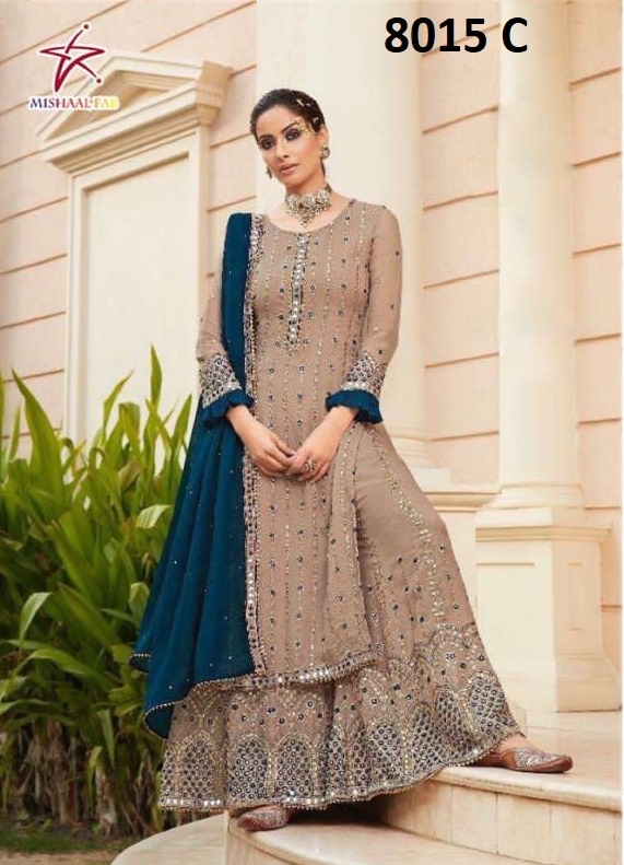 MISHAAL FAB 8015 C SALWAR KAMEEZ WHOLESALER