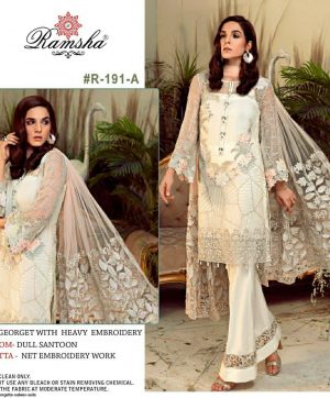 RAMSHA 191 A SALWAR KAMEEZ WHOLESALER