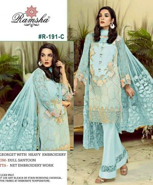 RAMSHA 191 C SALWAR KAMEEZ WHOLESALER