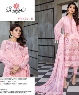 RAMSHA 426 B PAKISTANI SALWAR KAMEEZ WHOLESALER