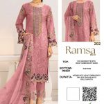 SANIYA 202 RAMSA VOL 23 PAKISTANI SALWAR KAMEEZ WHOLESALER