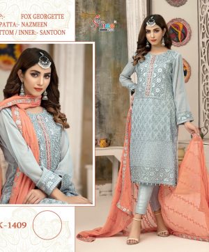 SHREE FABS 1409 SALWAR KAMEEZ WHOLESALER