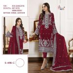 SHREE FABS S 498 C PAKISTANI SALWAR KAMEEZ WHOLESALER