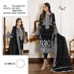 SHREE FABS S 498 D PAKISTANI SALWAR KAMEEZ WHOLESALER