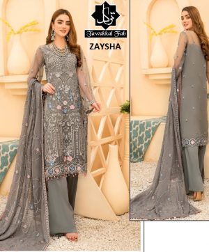 TAWAKKAL FAB ZAYSHA PAKISTANI SALWAR KAMEEZ WHOLESALER