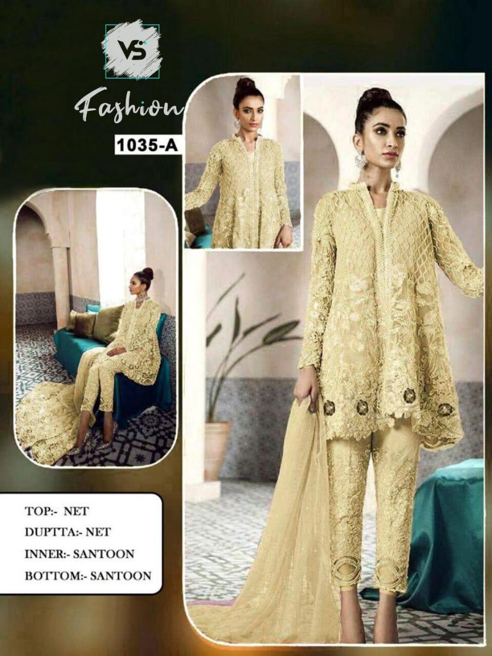 VS FASHION 1035 A PAKISTANI SALWAR KAMEEZ WHOLESALER