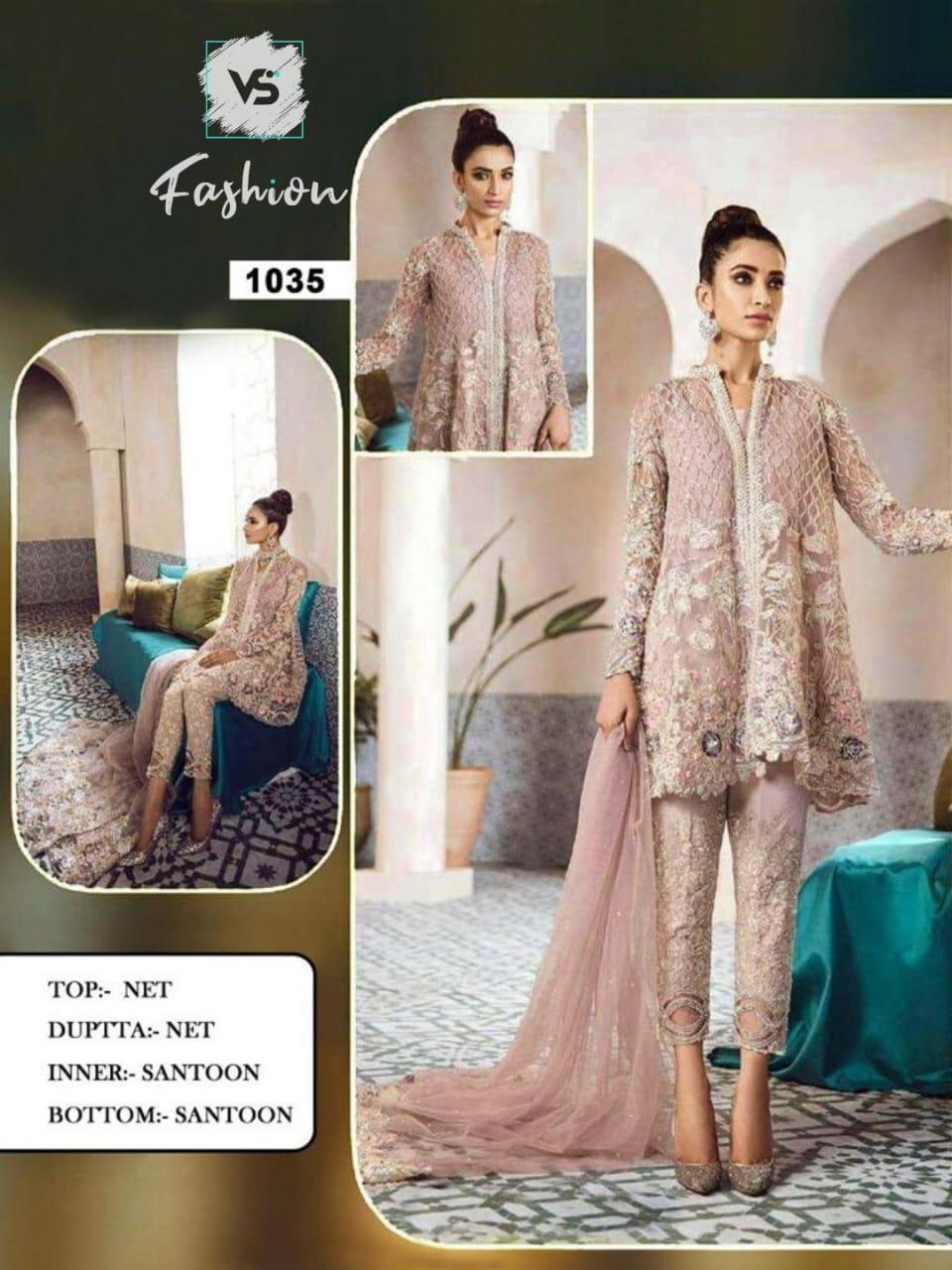 VS FASHION 1035 PAKISTANI SALWAR KAMEEZ WHOLESALER