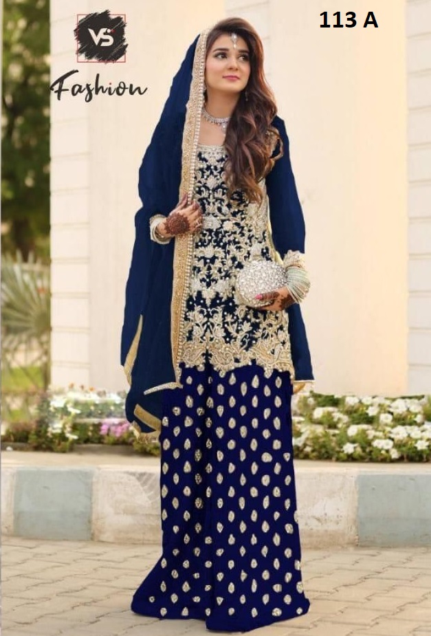 VS FASHION 113 A PAKISTANI SALWAR KAMEEZ WHOLESALER