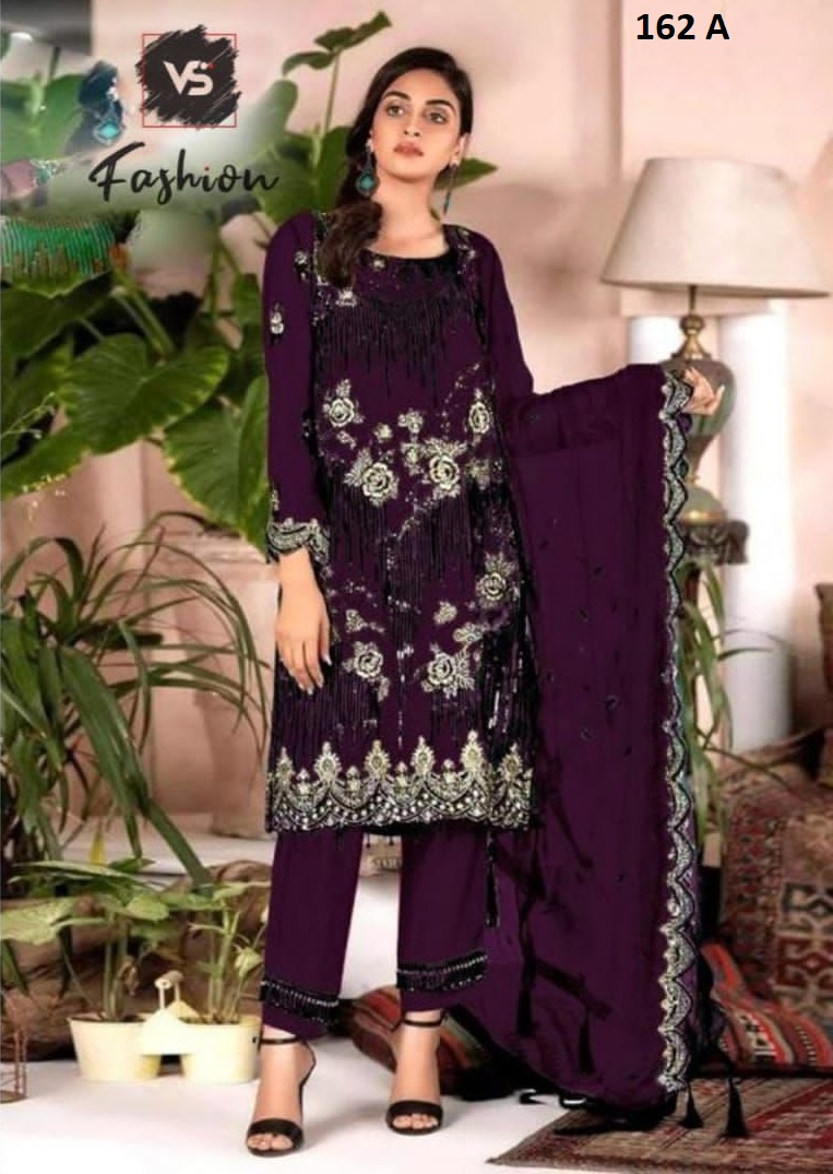 VS FASHION 162 A PAKISTANI SALWAR KAMEEZ WHOLESALER