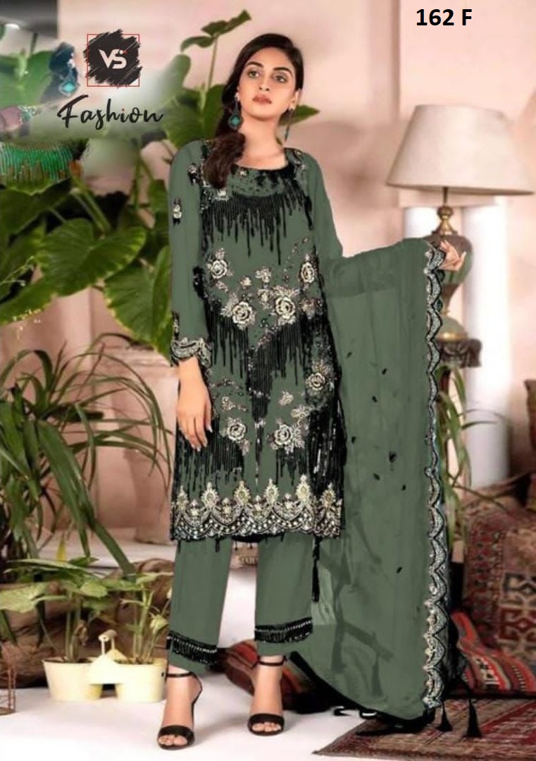 VS FASHION 162 F PAKISTANI SALWAR KAMEEZ WHOLESALER