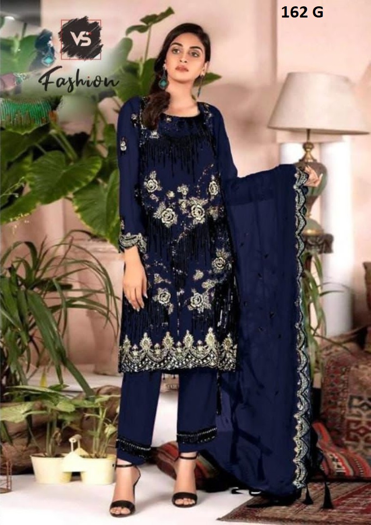 VS FASHION 162 G PAKISTANI SALWAR KAMEEZ WHOLESALER