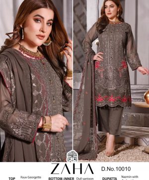 ZAHA 10010 PAKISTANI SALWAR KAMEEZ WHOLESALER