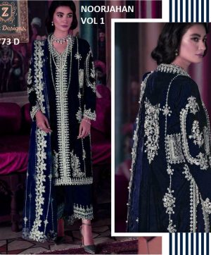 ZIAAZ 7773 D NOORJAHAN VOL 1 SALWAR KAMEEZ WHOLESALER