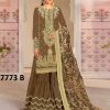 ZIAAZ DESIGNS 7773 B MARIA SALWAR KAMEEZ WHOLESALER