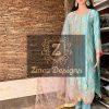 ZIAAZ DESIGNS NOOR SKY SATIN SALWAR KAMEEZ WHOLESALER