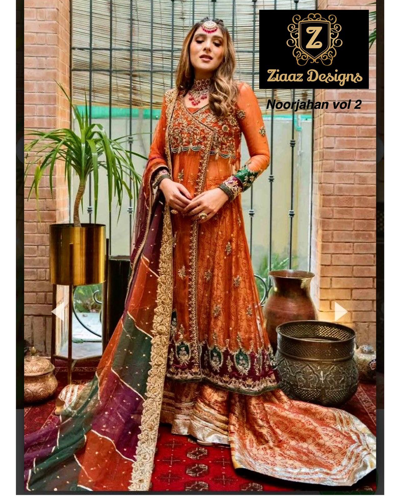 ZIAAZ DESIGNS NOORJAHAN VOL 2 SALWAR KAMEEZ WHOLESALER