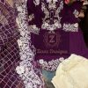 ZIAAZ DESIGNS VOL 8 A PURPEL READYMADE COLLECTION