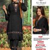 AL HAMD 1103 BLACK READYMADE TUNIC COLLECTION