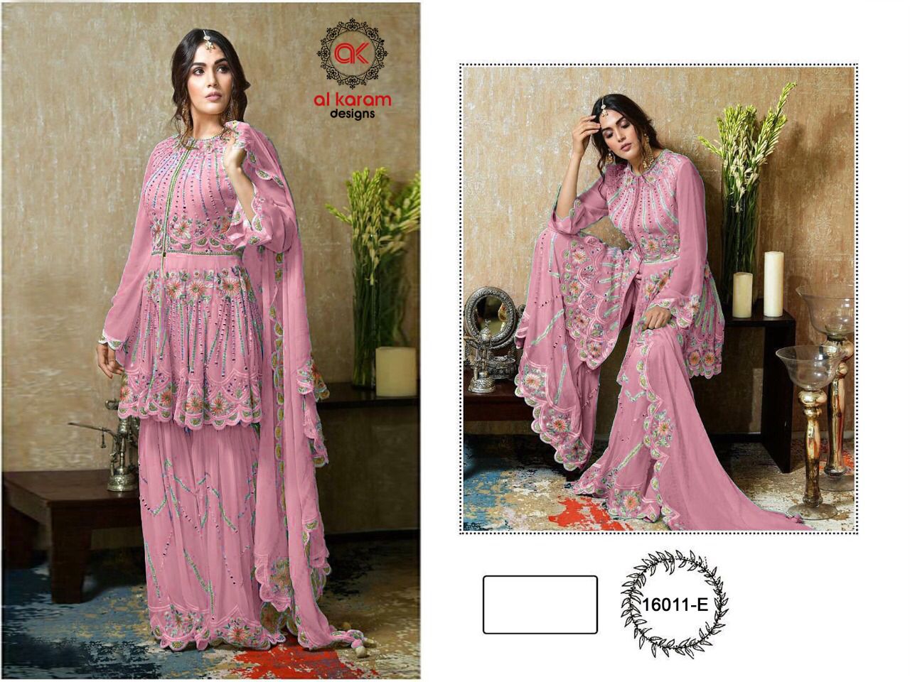 AL KARAM 16011 E PAKISTANI SALWAR KAMEEZ WHOLESALER