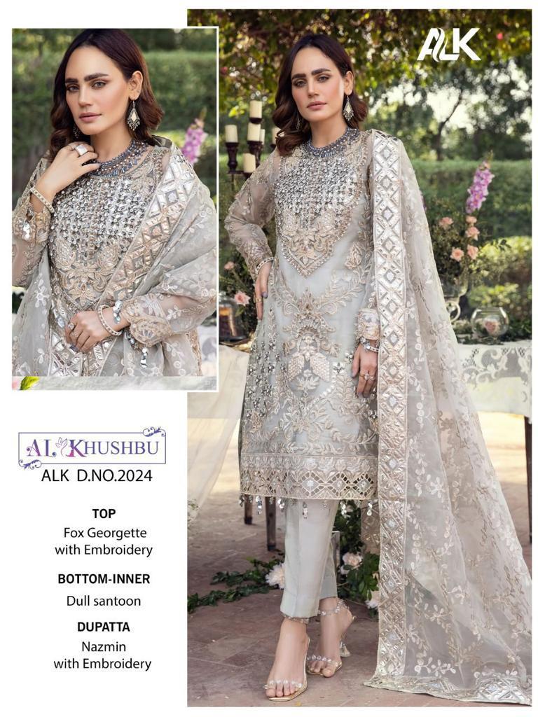 AL KHUSHBU 2024 PAKISTANI SALWAR KAMEEZ WHOLESALER