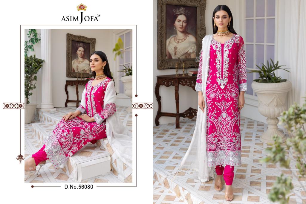 ASIM JOFA 56080 BRIDAL PAKISTANI SALWAR KAMEEZ WHOLESALER