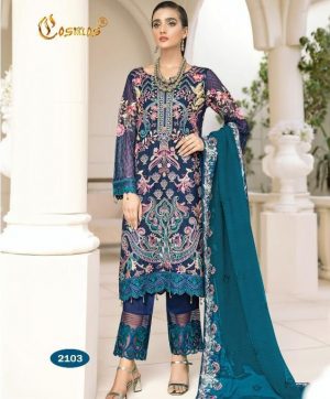 COSMOS 2103 AAYRA VOL 21 SALWAR KAMEEZ WHOLESALER