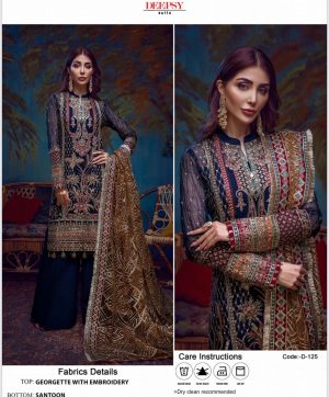 DEEPSY D 125 PAKISTANI SALWAR KAMEEZ WHOLESALER