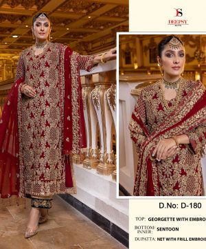 DEEPSY D 180 PAKISTANI SALWAR KAMEEZ WHOLESALER