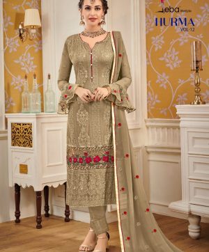 EBA LIFESTYLE 1066 HURMA VOL 12 SALWAR KAMEEZ WHOLESALER