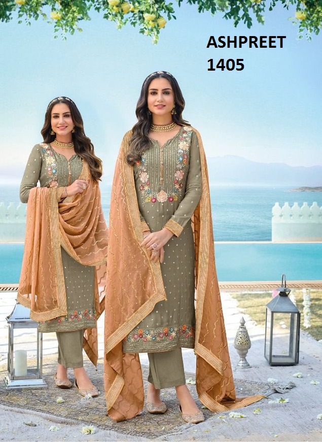 EBA LIFESTYLE 1405 ASHPREET VOL 4 SALWAR KAMEEZ WHOLESALER