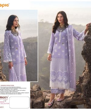 FEPIC 46013 ROSEMEEN ZC CHIKANKARI SALWAR KAMEEZ WHOLESALER