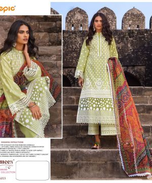 FEPIC 46015 ROSEMEEN ZC CHIKANKARI SALWAR KAMEEZ WHOLESALER