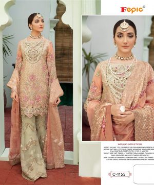 FEPIC C 1155 ROSEMEEN PAKISTANI SALWAR KAMEEZ WHOLESALER