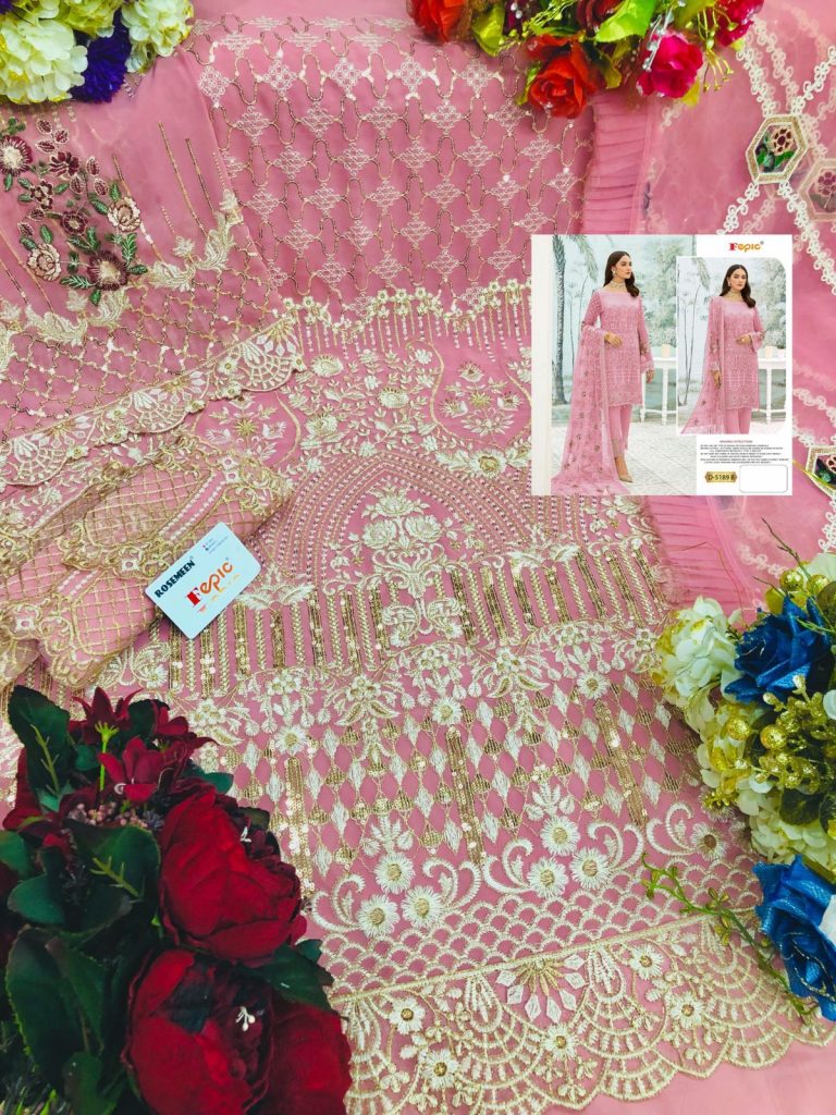 FEPIC D 5189 B ROSEMEEN SALWAR KAMEEZ WHOLESALER
