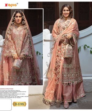 FEPIC D 5195 ROSEMEEN PAKISTANI SALWAR KAMEEZ WHOLESALER