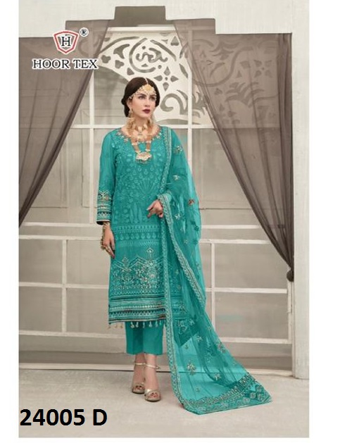 HOOR TEX 24005 D PAKISTANI SALWAR KAMEEZ WHOLESALER